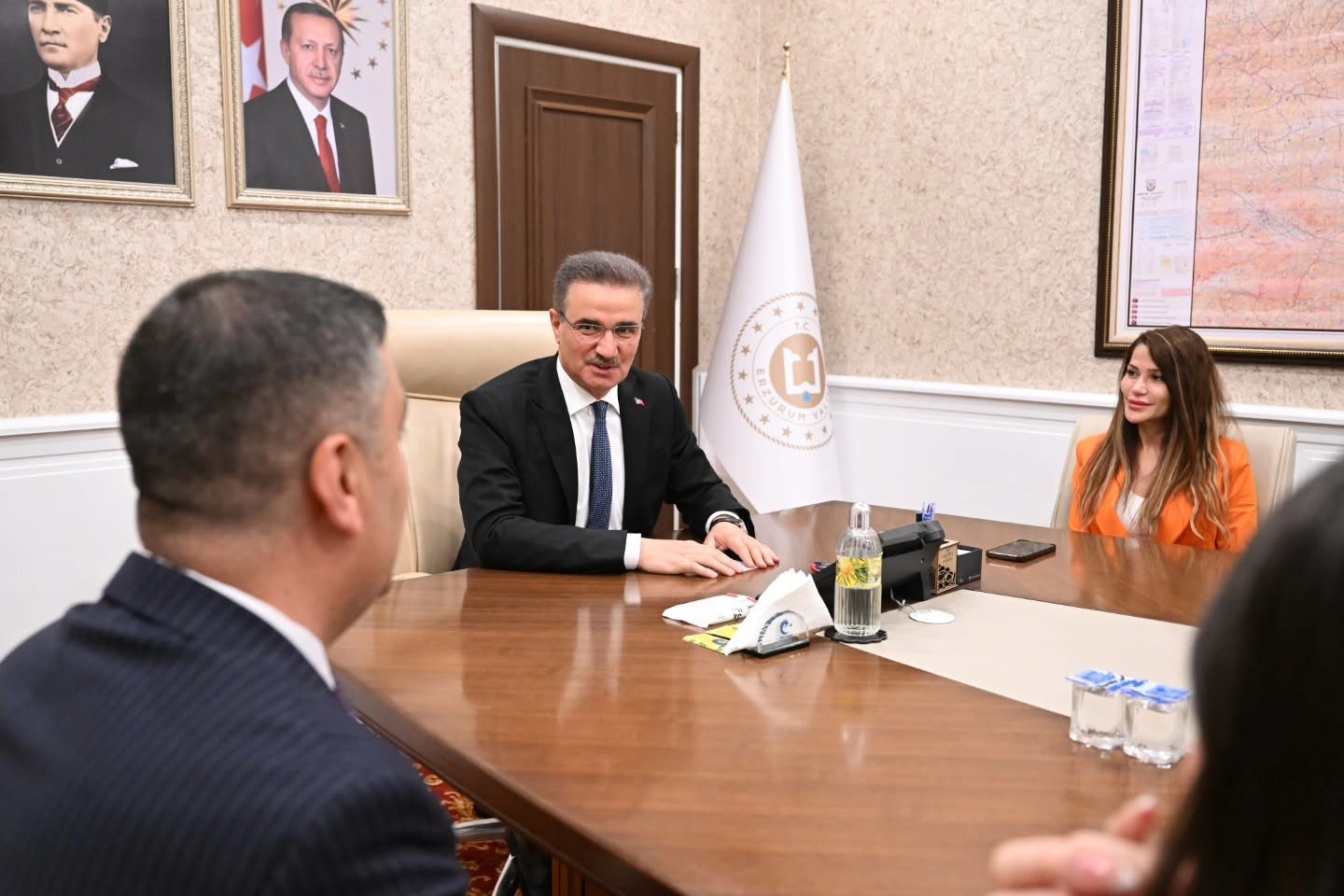 Vali Baruş, Uluslararası Tömer öğrencilerini kabul etti