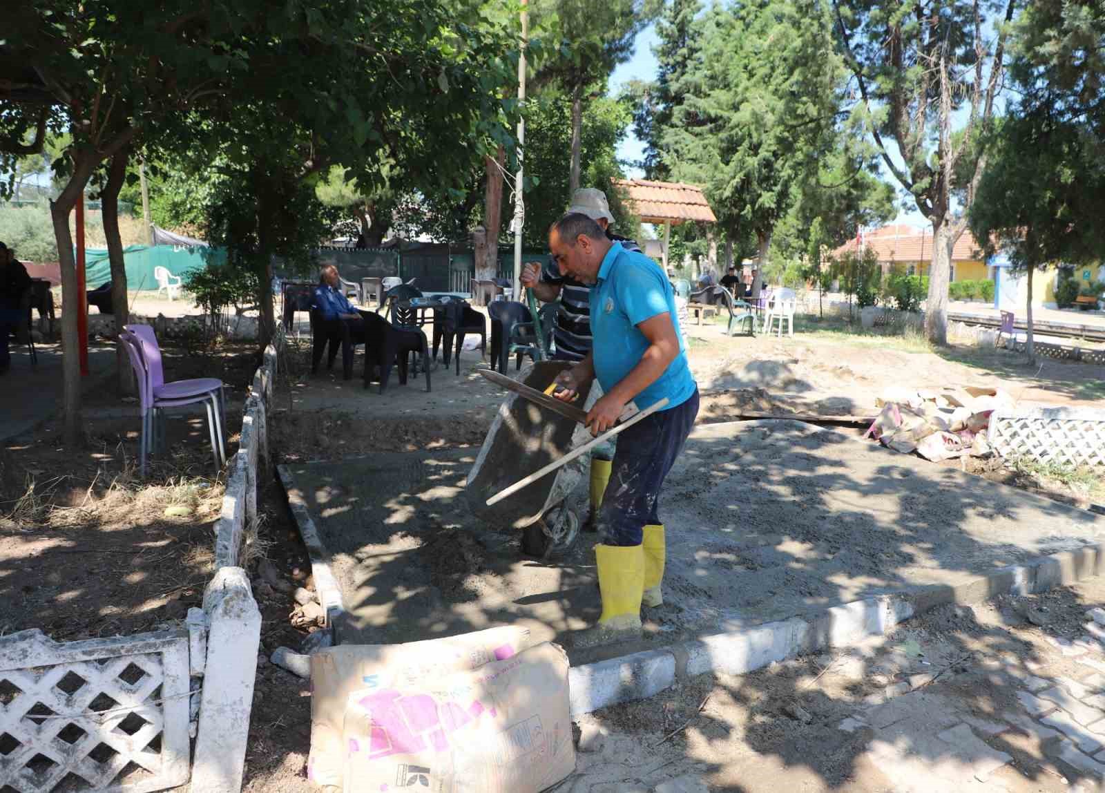 Turgutlu’da okullar ve parklar yeni döneme hazırlanıyor