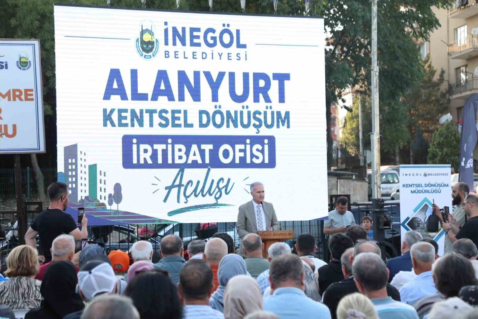 Alanyurt kentsel dönüşüm ofisi açıldı