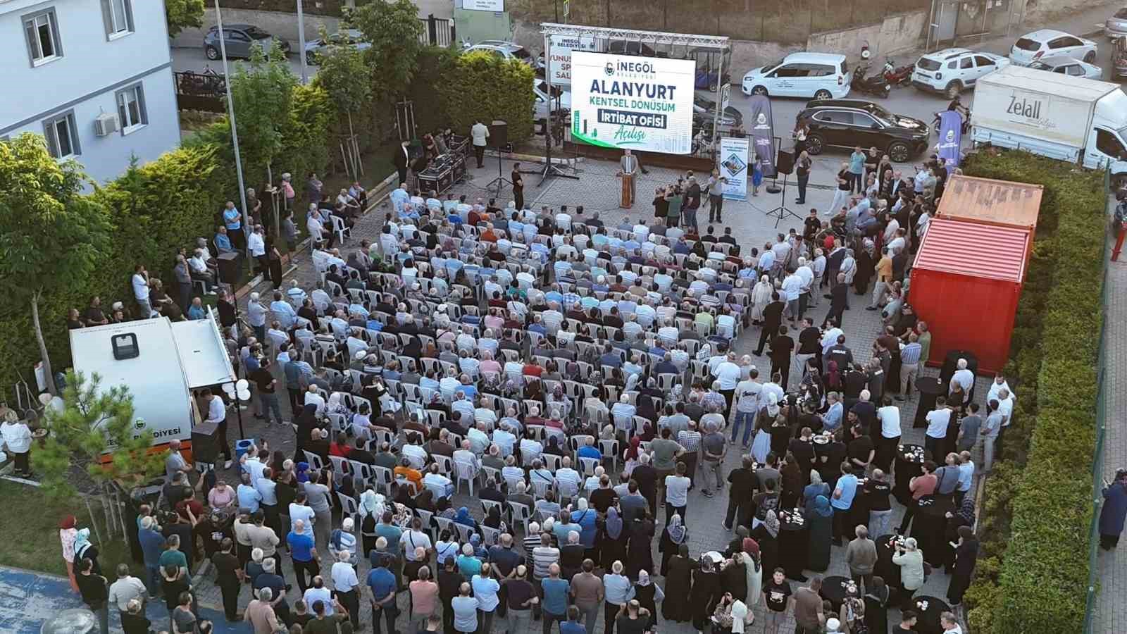 Alanyurt kentsel dönüşüm ofisi açıldı