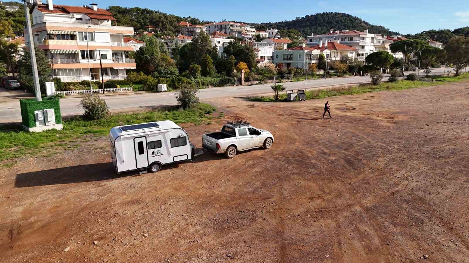 Ayvalık’ta karavanlara yeni düzenleme