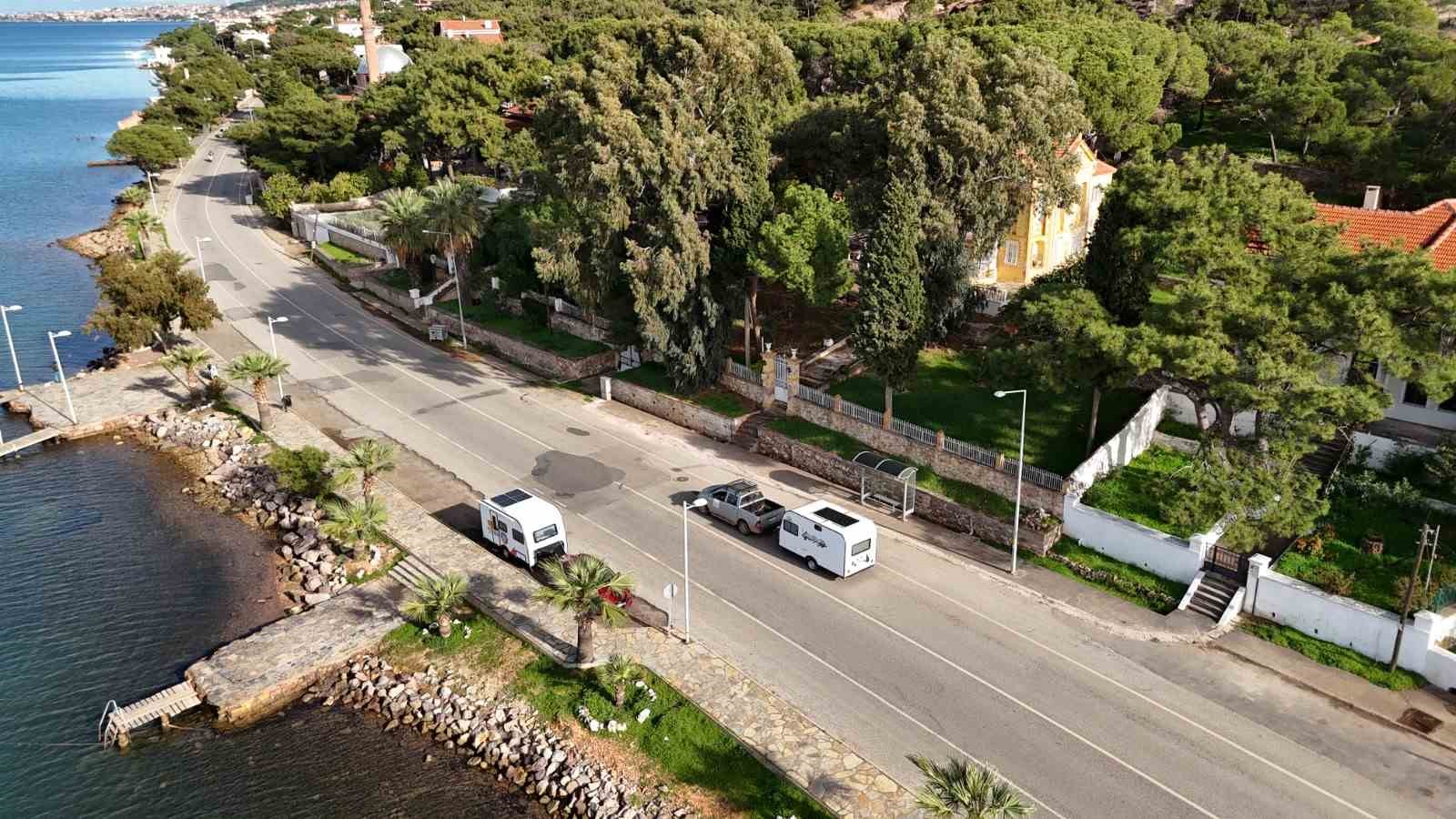 Ayvalık’ta karavanlara yeni düzenleme