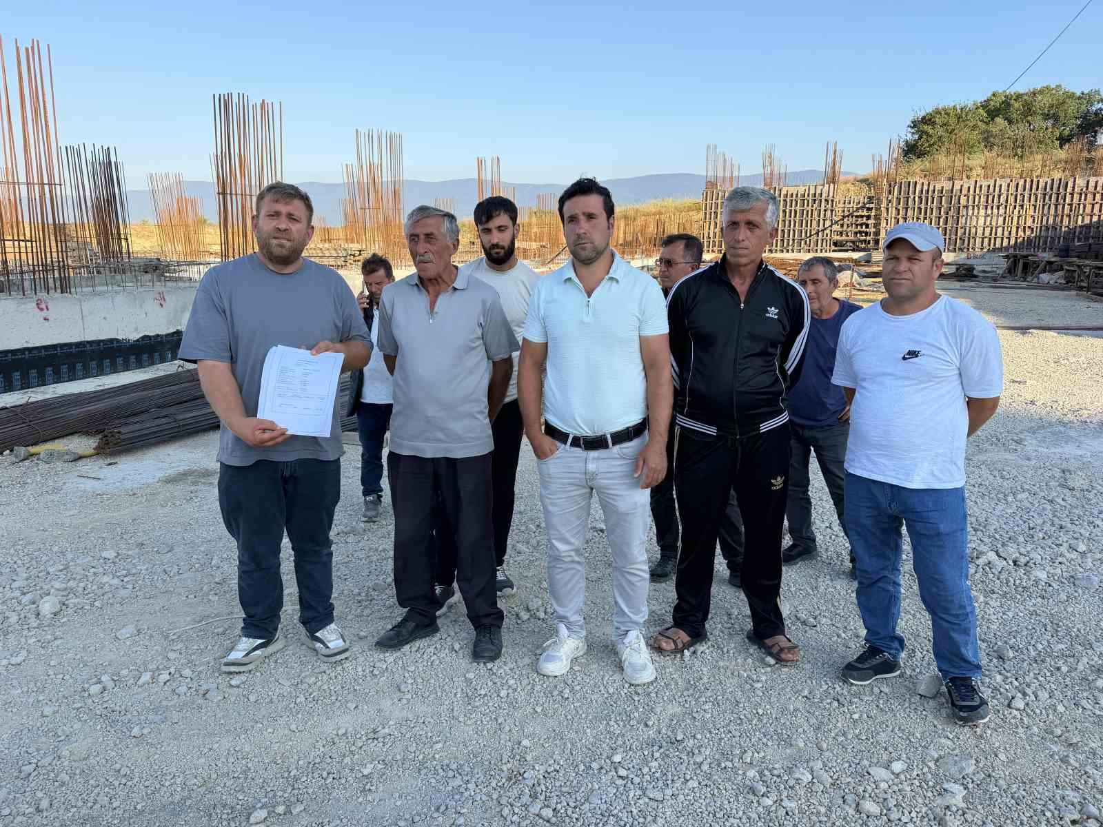 Bolu’da üniversite inşaatında maaşlarını alamayan işçiler 2 haftada 4 kez vince çıktı: "20 gündür yemek ve su yok"