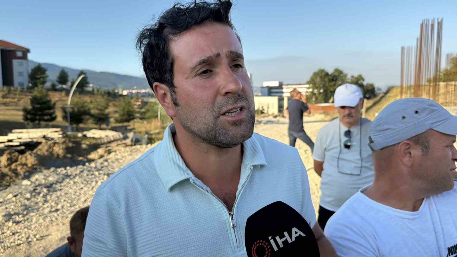 Bolu’da üniversite inşaatında maaşlarını alamayan işçiler 2 haftada 4 kez vince çıktı: "20 gündür yemek ve su yok"