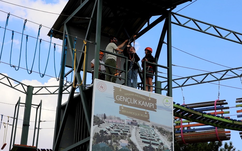 Kırşehir’deki Ahi Evran Gençlik Kampı gençlerin buluşma noktası oldu