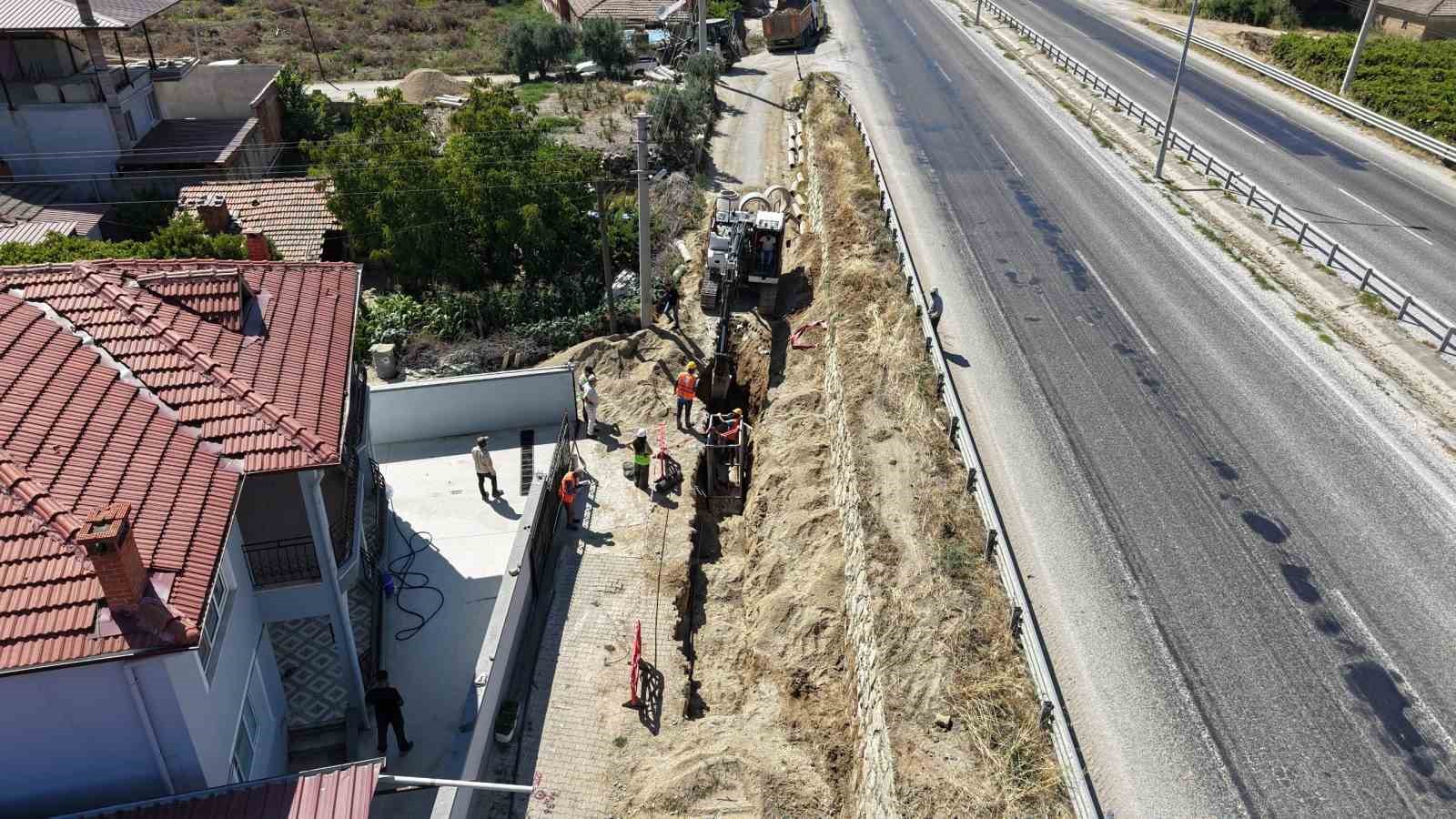 Sarıgöl Ahmetağa’da 25 yıllık altyapı sorunu çözülüyor
