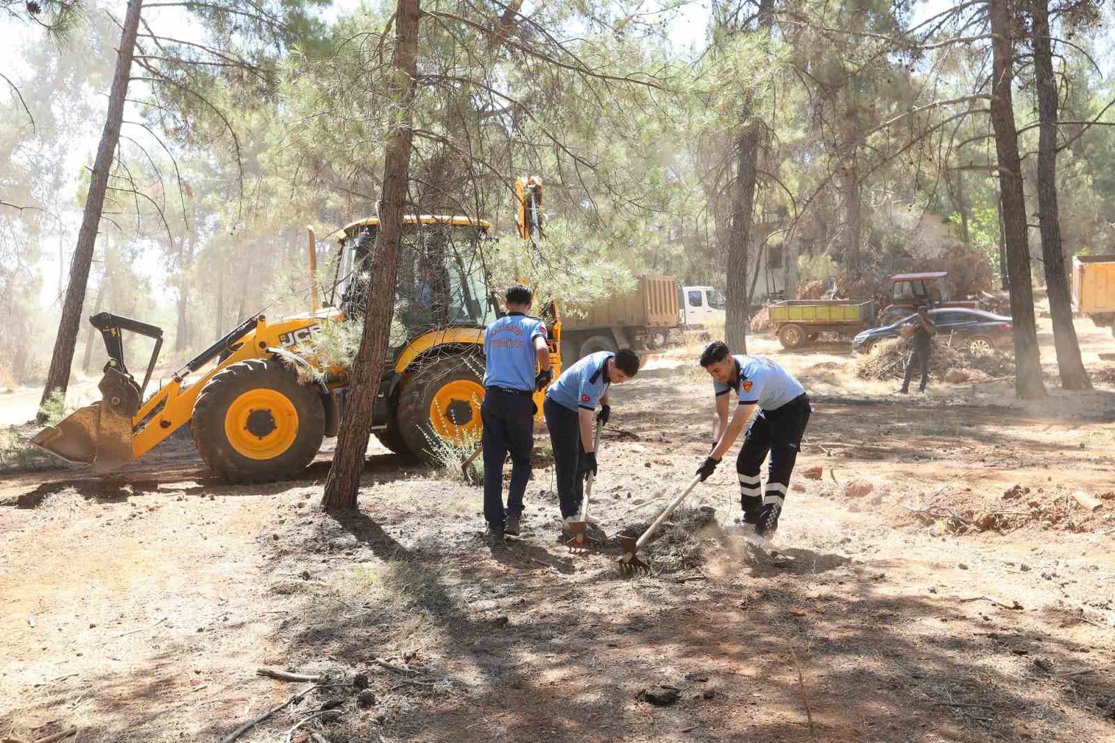 Gaziantep Büyükşehir’den orman yangınlarına karşı önleyici seferberlik