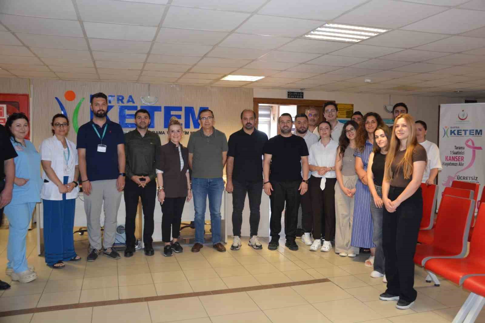 Bafra’da sağlık kurumları güçlerini birleştirdi