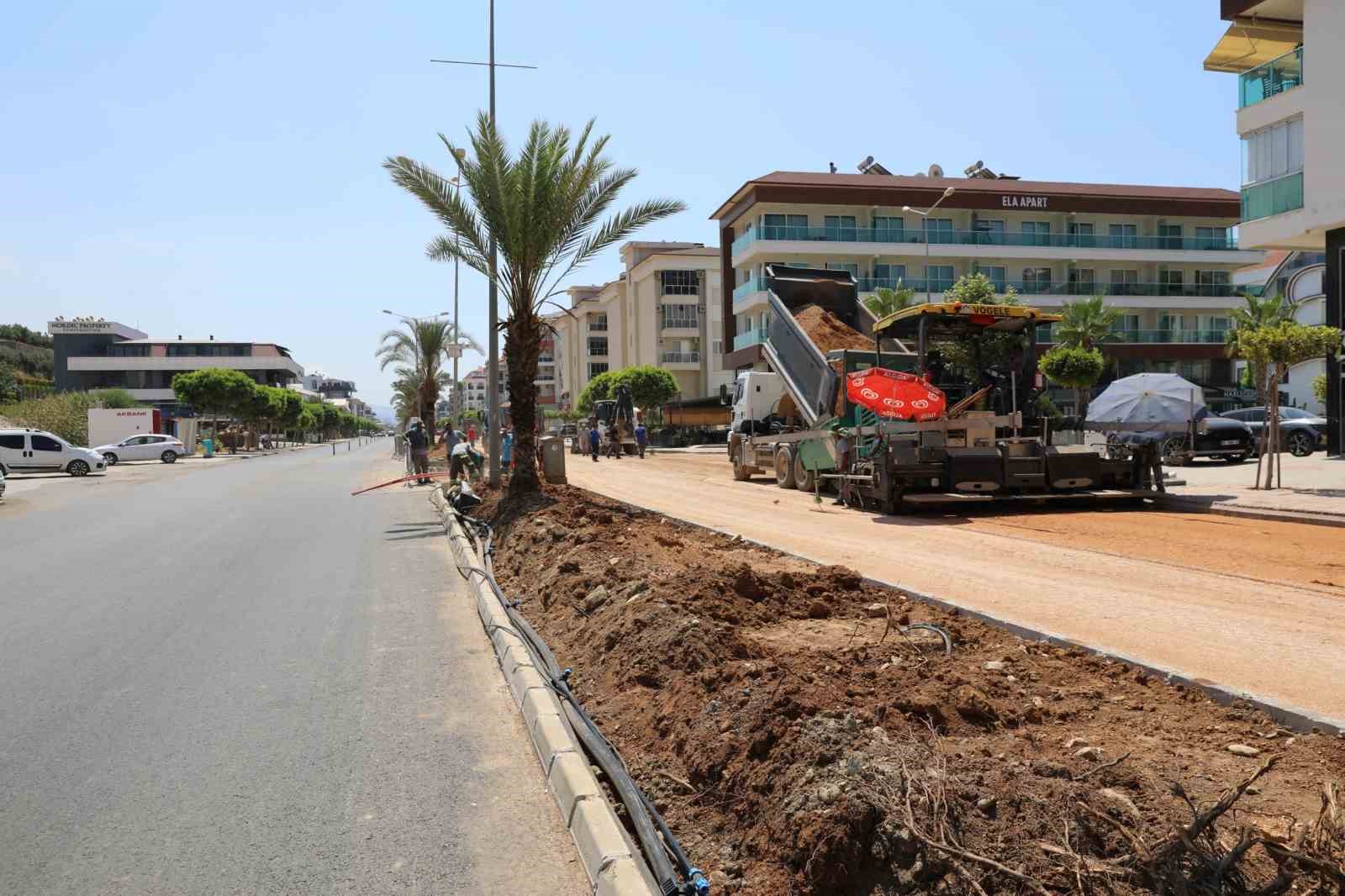 Alanya Kestel Mahallesinde çalışmalar etap etap sürüyor