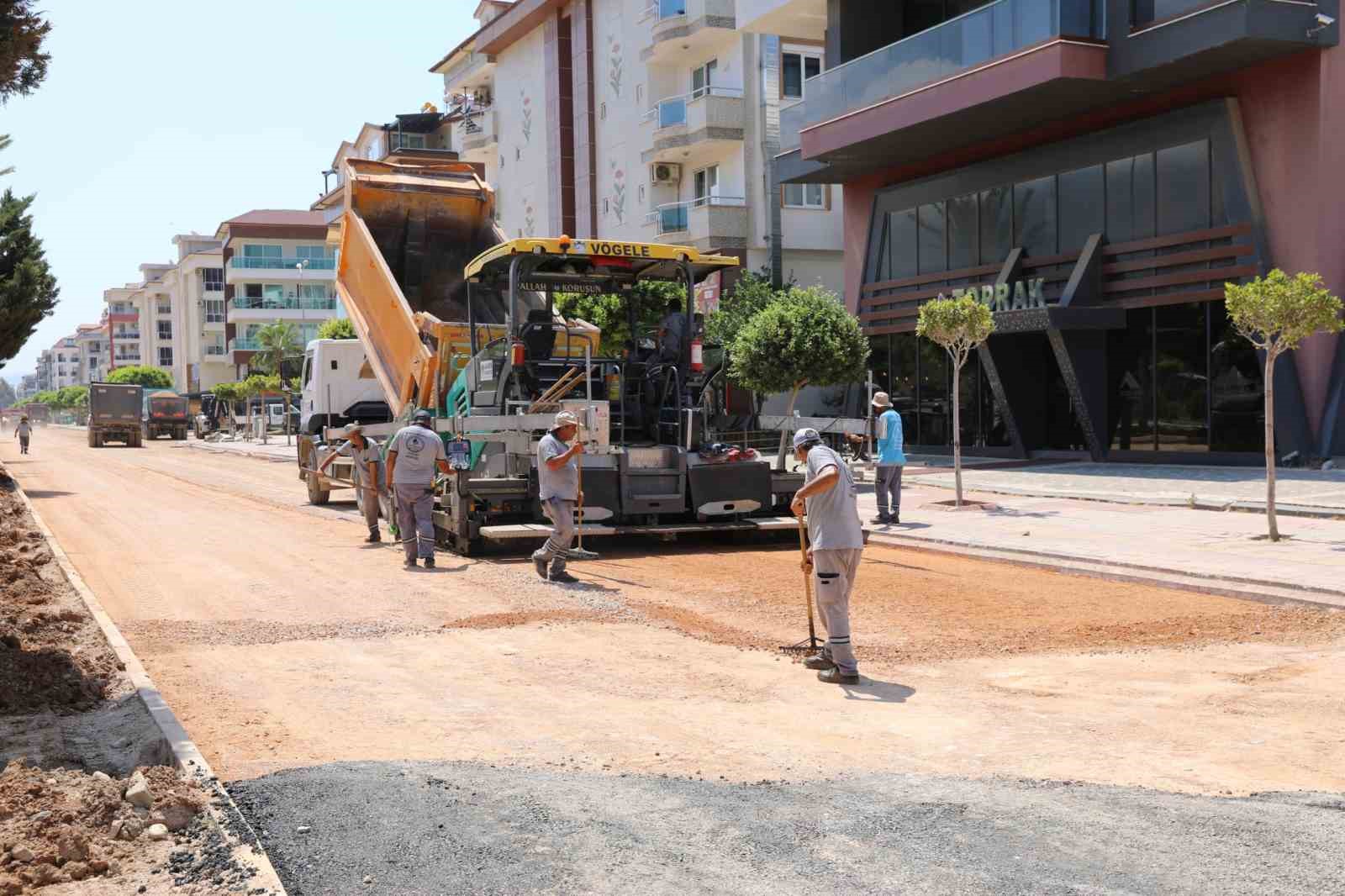 Alanya Kestel Mahallesinde çalışmalar etap etap sürüyor