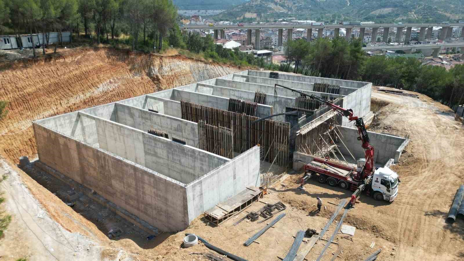 Büyükşehir’den Demirtaş’a 10 bin metreküplük yeni su deposu