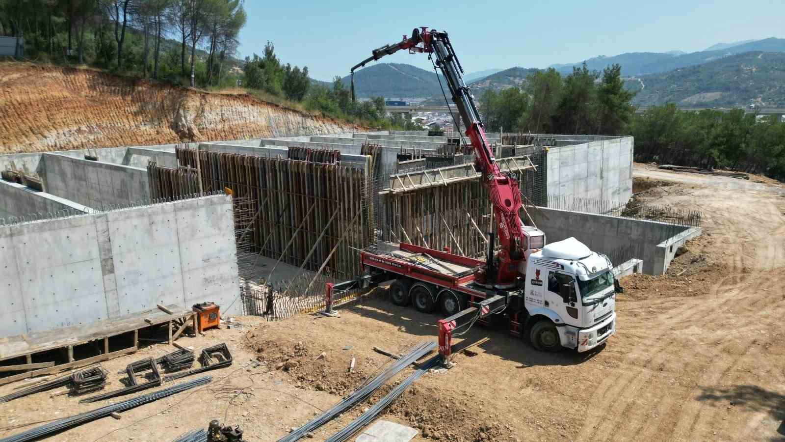 Büyükşehir’den Demirtaş’a 10 bin metreküplük yeni su deposu