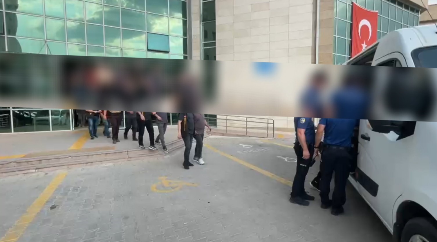 Çankırı’da polis aranan şahıslara geçit vermedi: 7 tutuklama