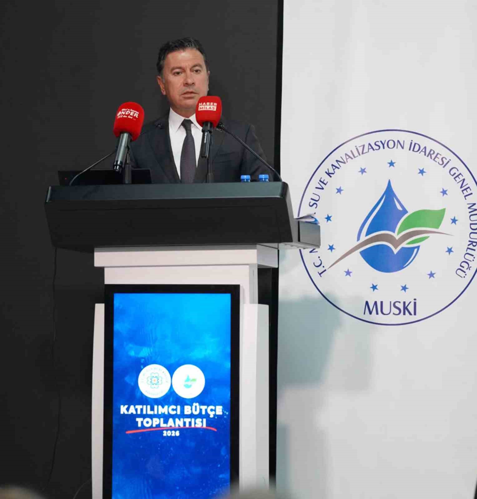 Başkan Aras, "Yeter ki vatandaşın çeşmesinden su aksın"