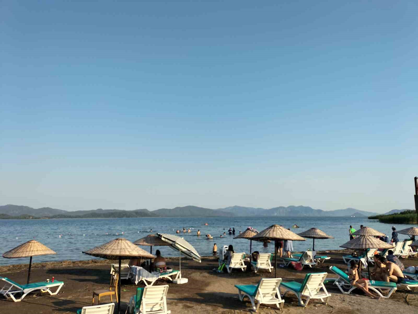 Köyceğiz’de sıcak hava etkili oluyor