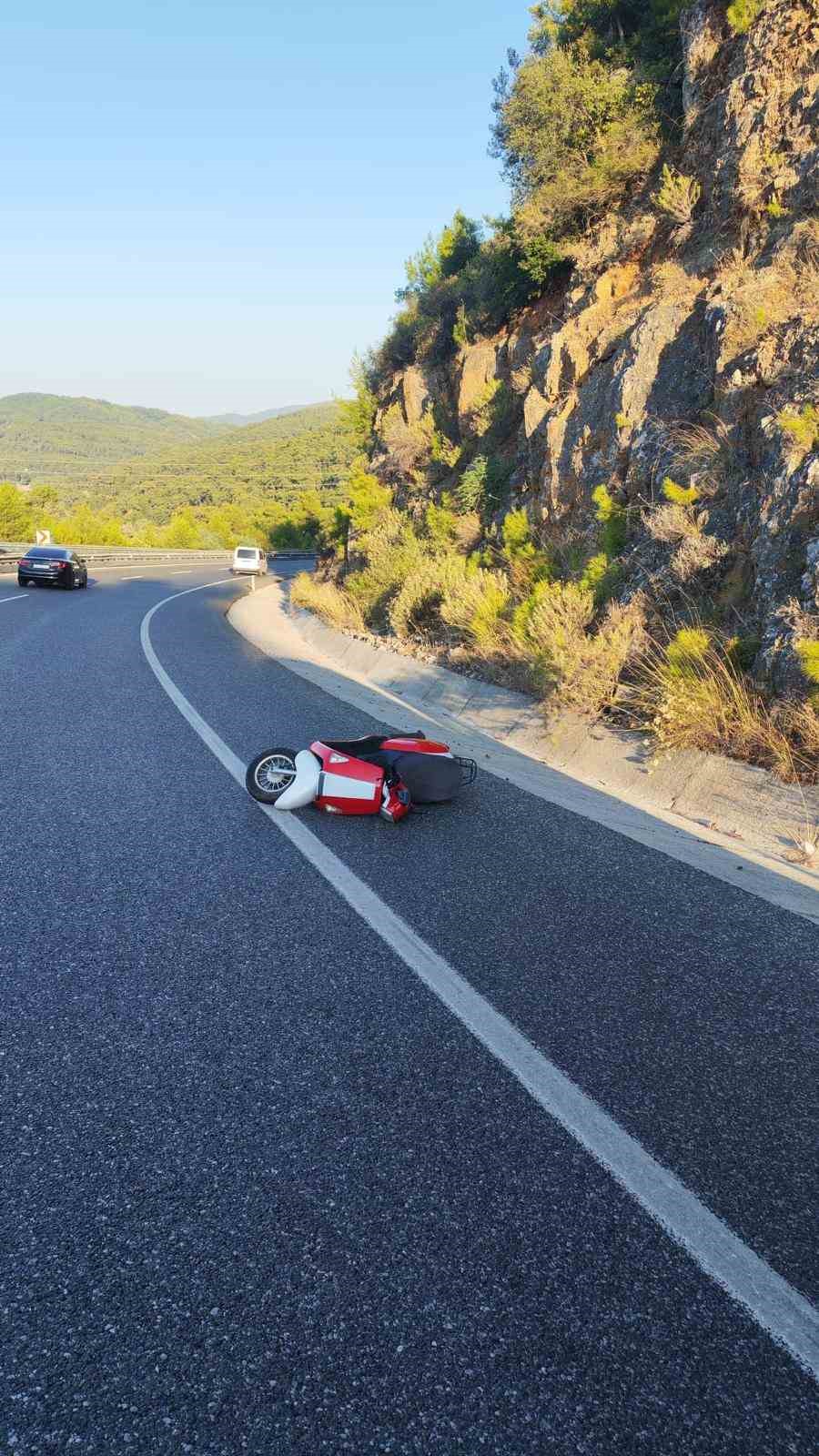 Marmaris yolunda motosiklet kazası: 1 ölü