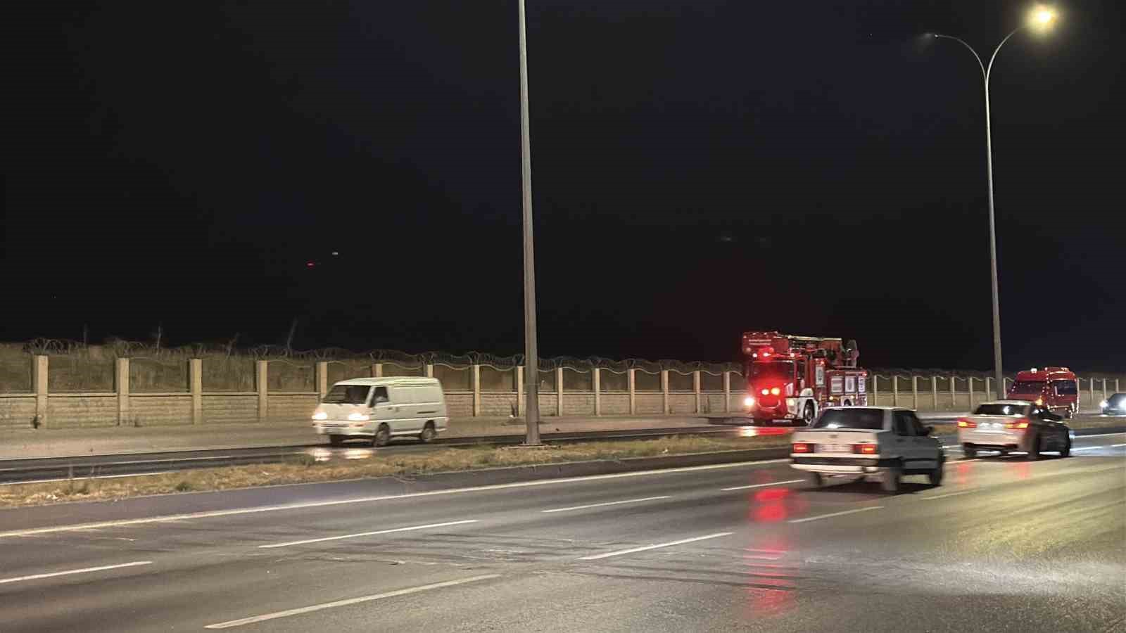 Eskişehir’de TEI fabrikasında korkutan yangın