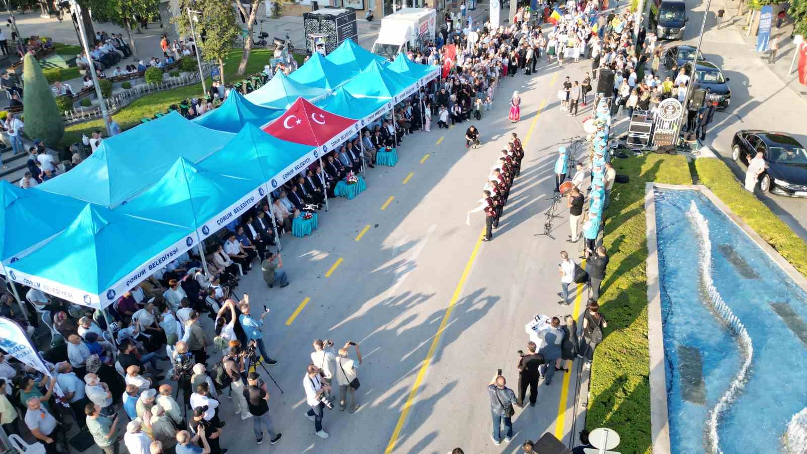 "38. Uluslararası Hitit Fuar ve Festivali" kortej yürüyüşüyle başladı