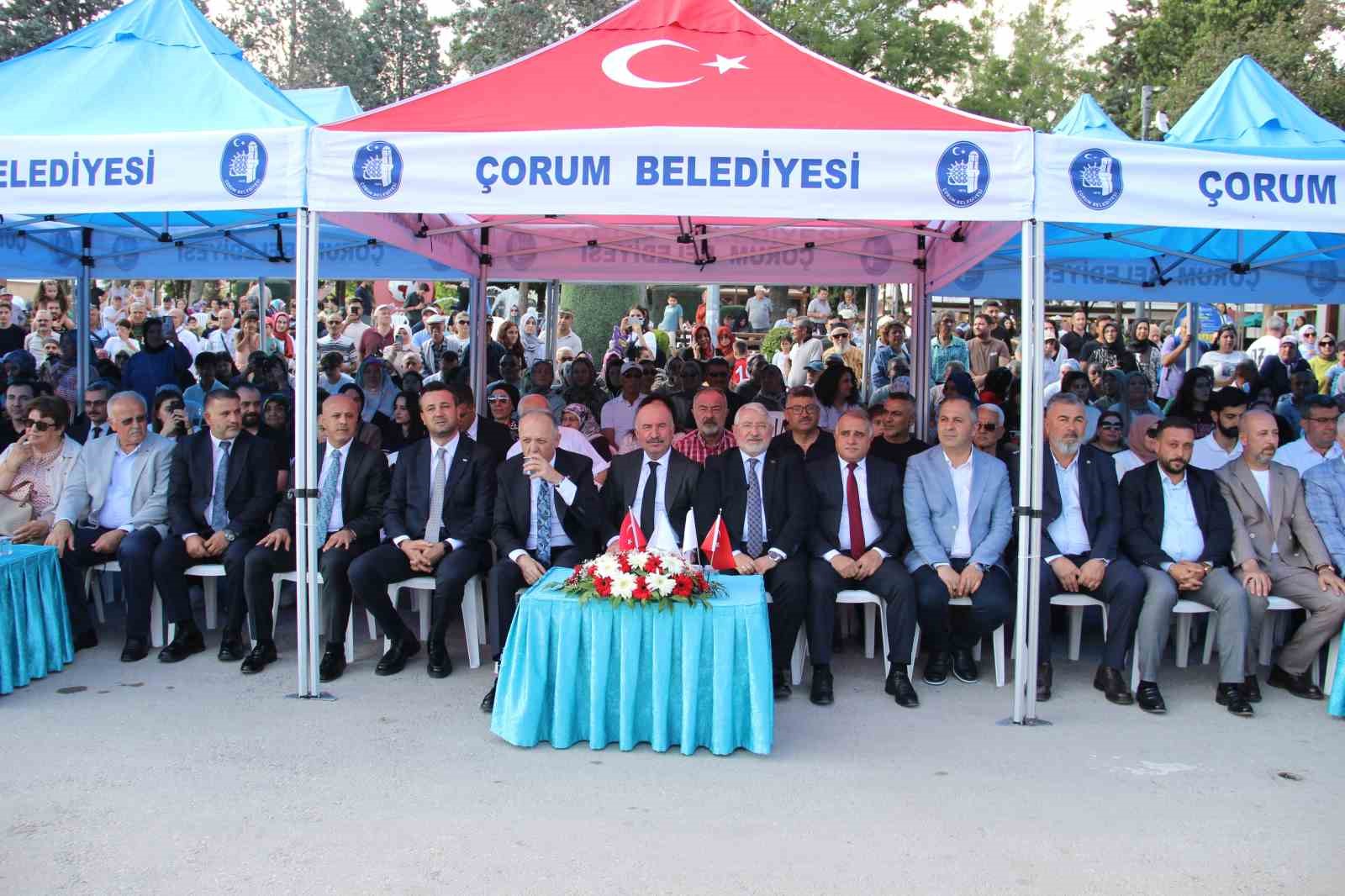 "38. Uluslararası Hitit Fuar ve Festivali" kortej yürüyüşüyle başladı