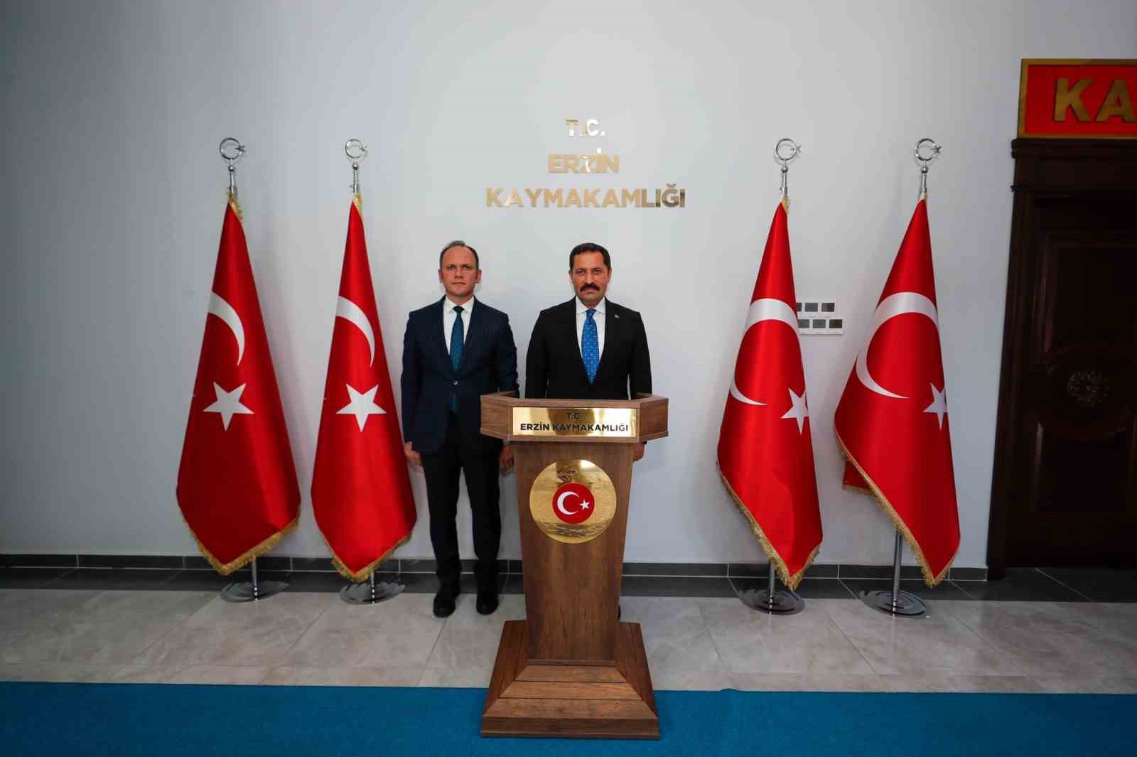 Vali Masatlı, Erzin’de temaslarda bulundu