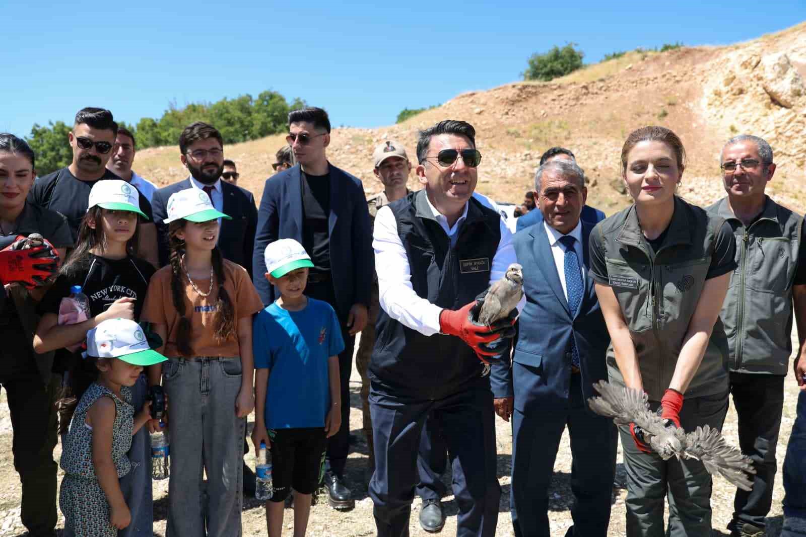 Kenelere karşı mücadele sürüyor: Tunceli’de 500 kınalı keklik doğaya salındı