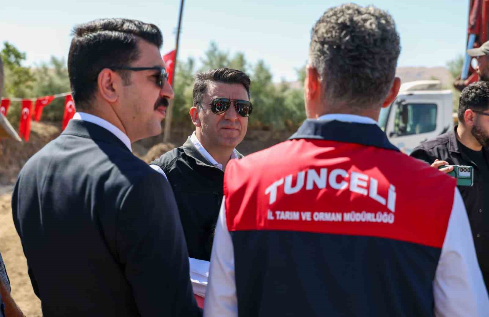 Tunceli’de modern seracılık dönemi başlıyor: İlk temel atıldı