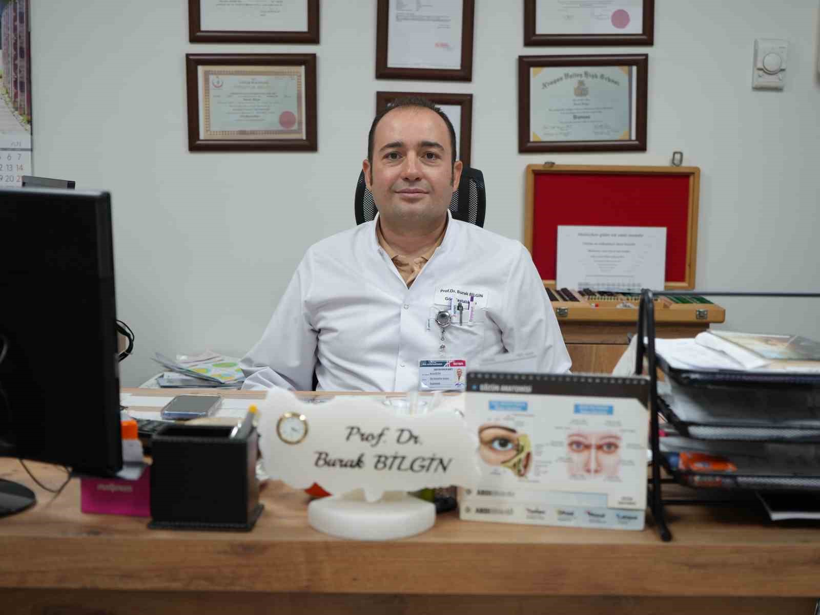 Prof. Dr. Bilgin’den diyabetik retinopati uyarısı