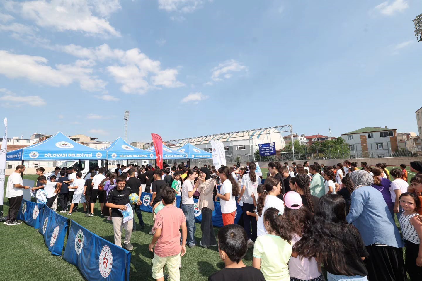 Dilovası’nda sporun yaz mesaisi başladı