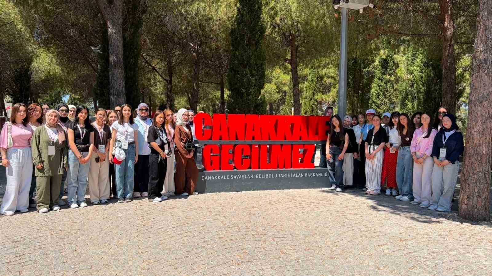 Bayburtlu gençler Çanakkale ruhunu yerinde yaşadı