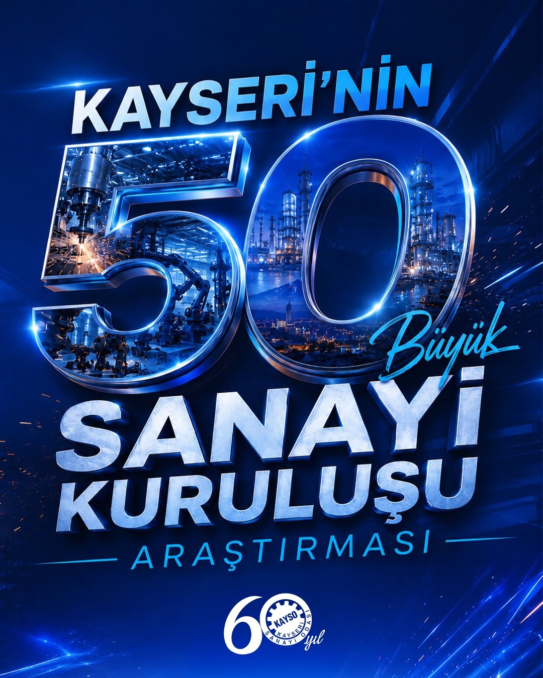 Kayseri Sanayi Odası’ndan ‘İlk 50 Büyük Sanayi Kuruluşu Araştırması’