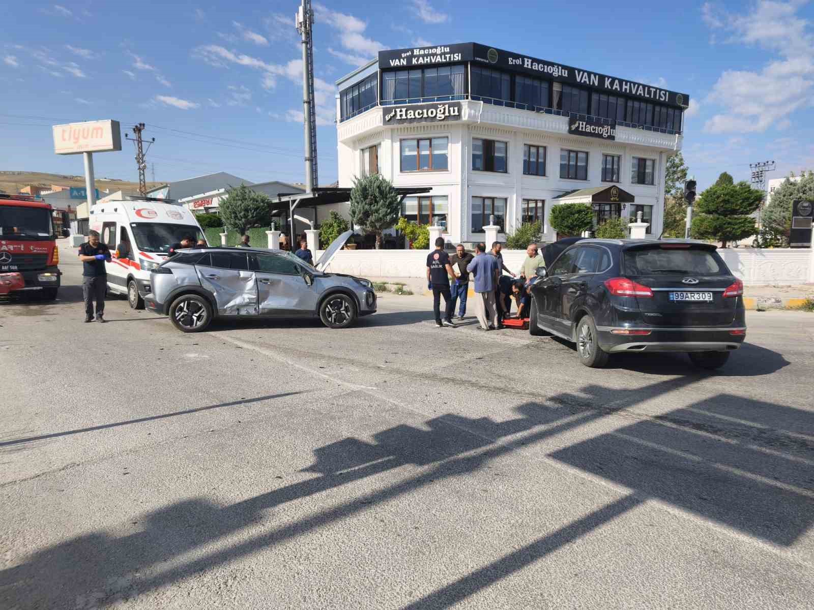 Van’da trafik kazası: 2 yaralı