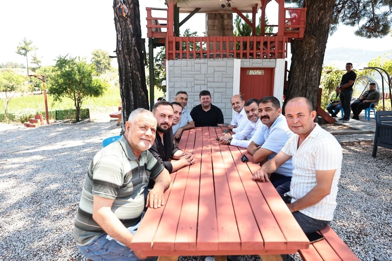 Başkan Çavuşoğlu’ndan Kale’de yoğun mesai
