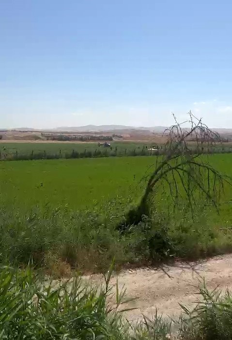 Başkentte eğitim helikopteri düştü: "2 yaralı"