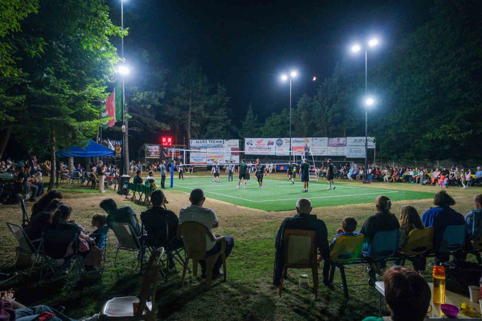 Türkiye’nin tek köy voleybol turnuvası başladı
