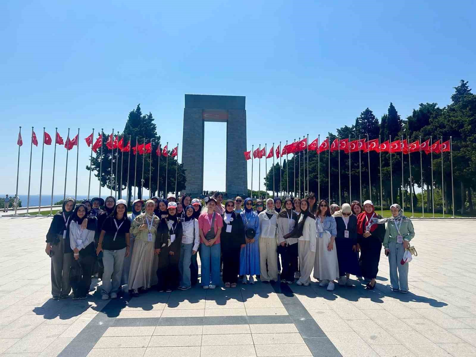 Düzceli gençler Çanakkale ruhunu yerinde yaşadı