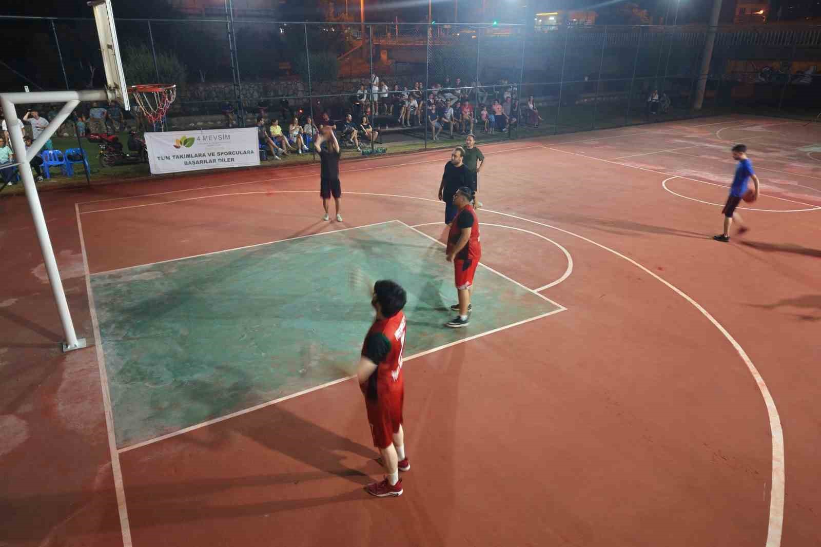 Çine’de Sokak Basketbol Turnuvası başladı