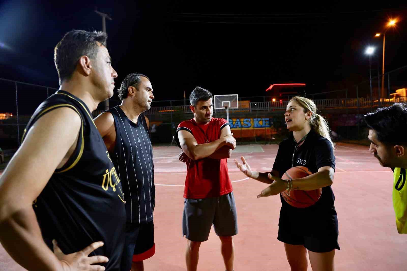 Çine’de Sokak Basketbol Turnuvası başladı