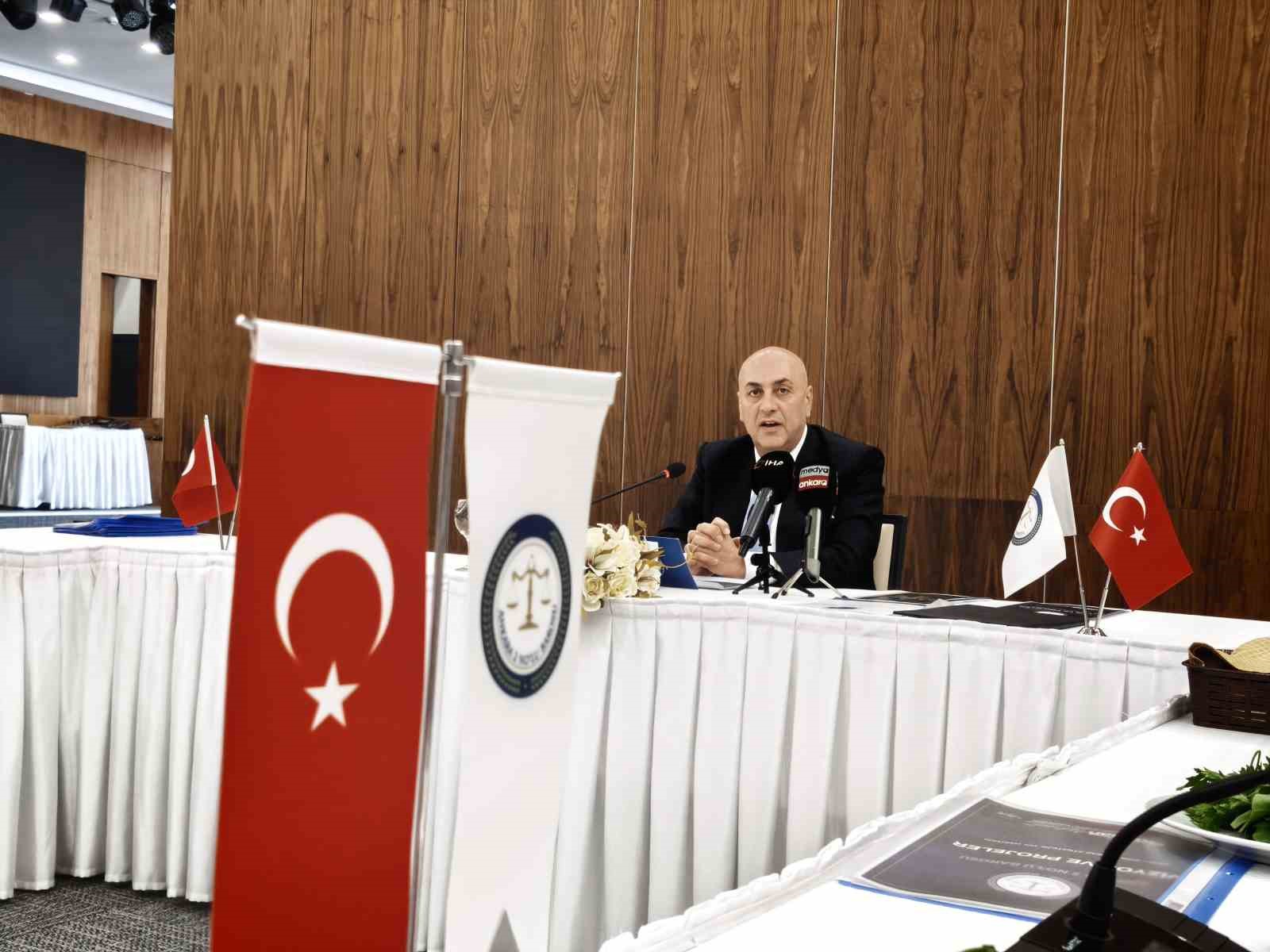Ankara 2 No’lu Barosu Başkanı Ağdemir tekrar aday oldu