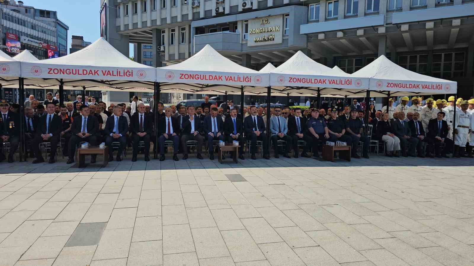 Bakan Yardımcısı Aydın’dan, Amelebirliği’nin 103. yılında madencilere deprem teşekkürü