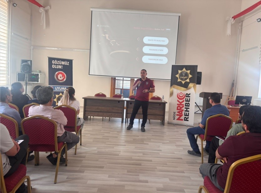Niğde’de narkotikle mücadele kapsamında 431 kişi bilgilendirildi