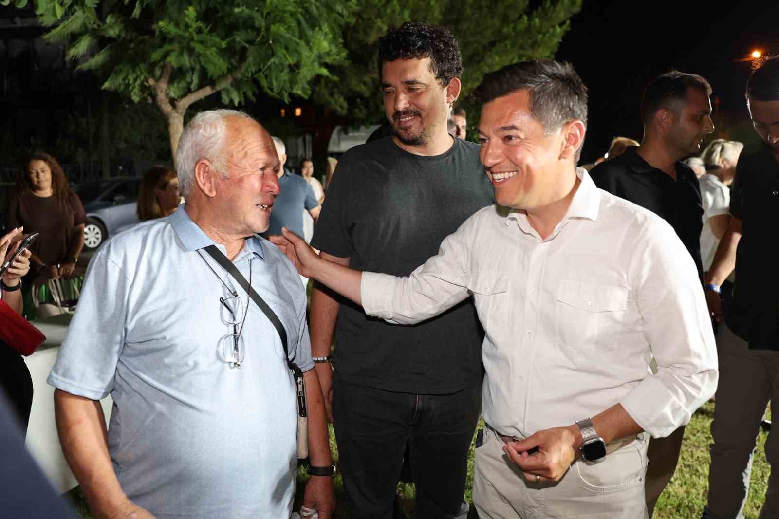 Başkan Ünlü, Çamdibi’nde vatandaşlarla buluştu