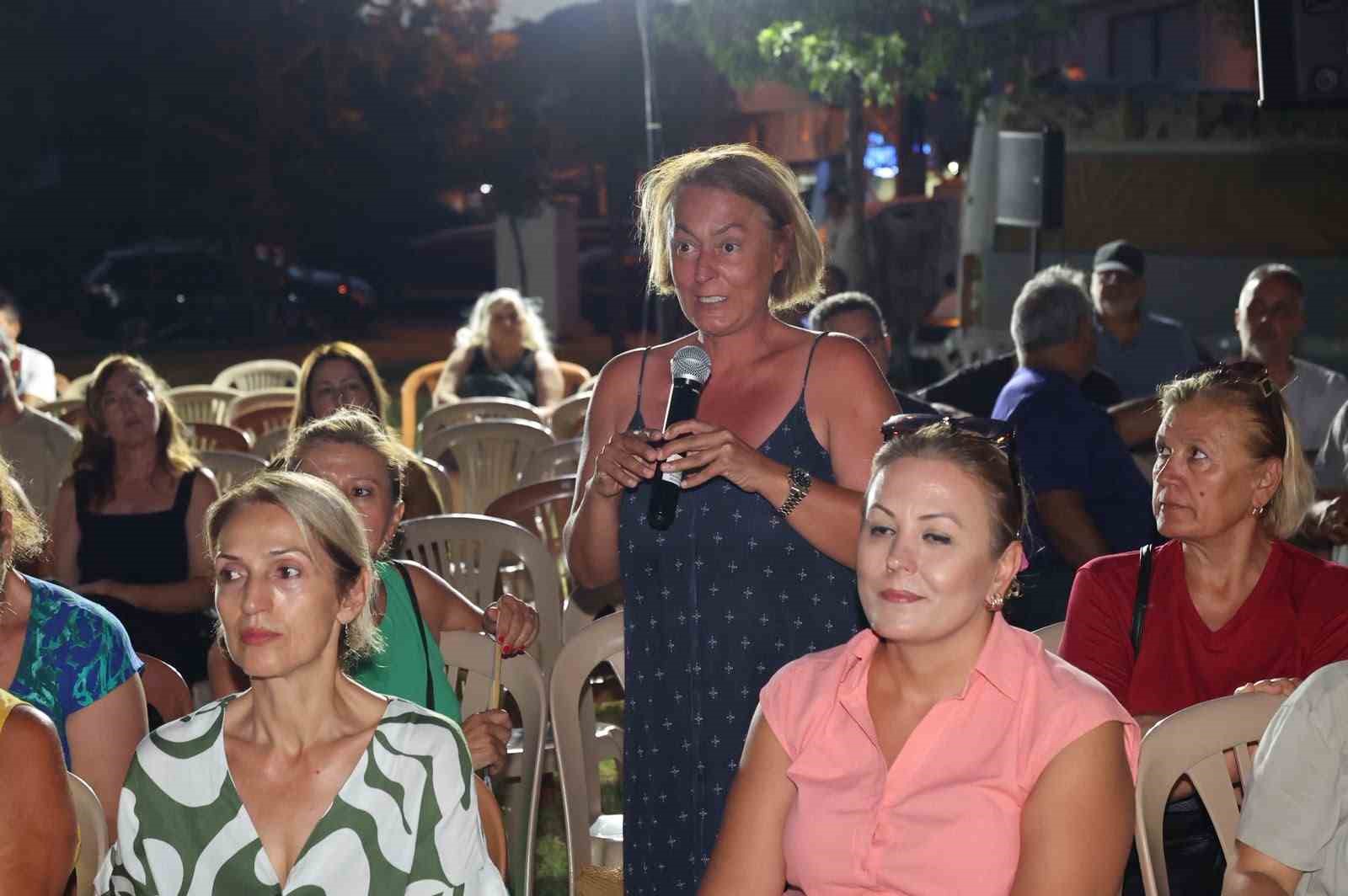 Başkan Ünlü, Çamdibi’nde vatandaşlarla buluştu