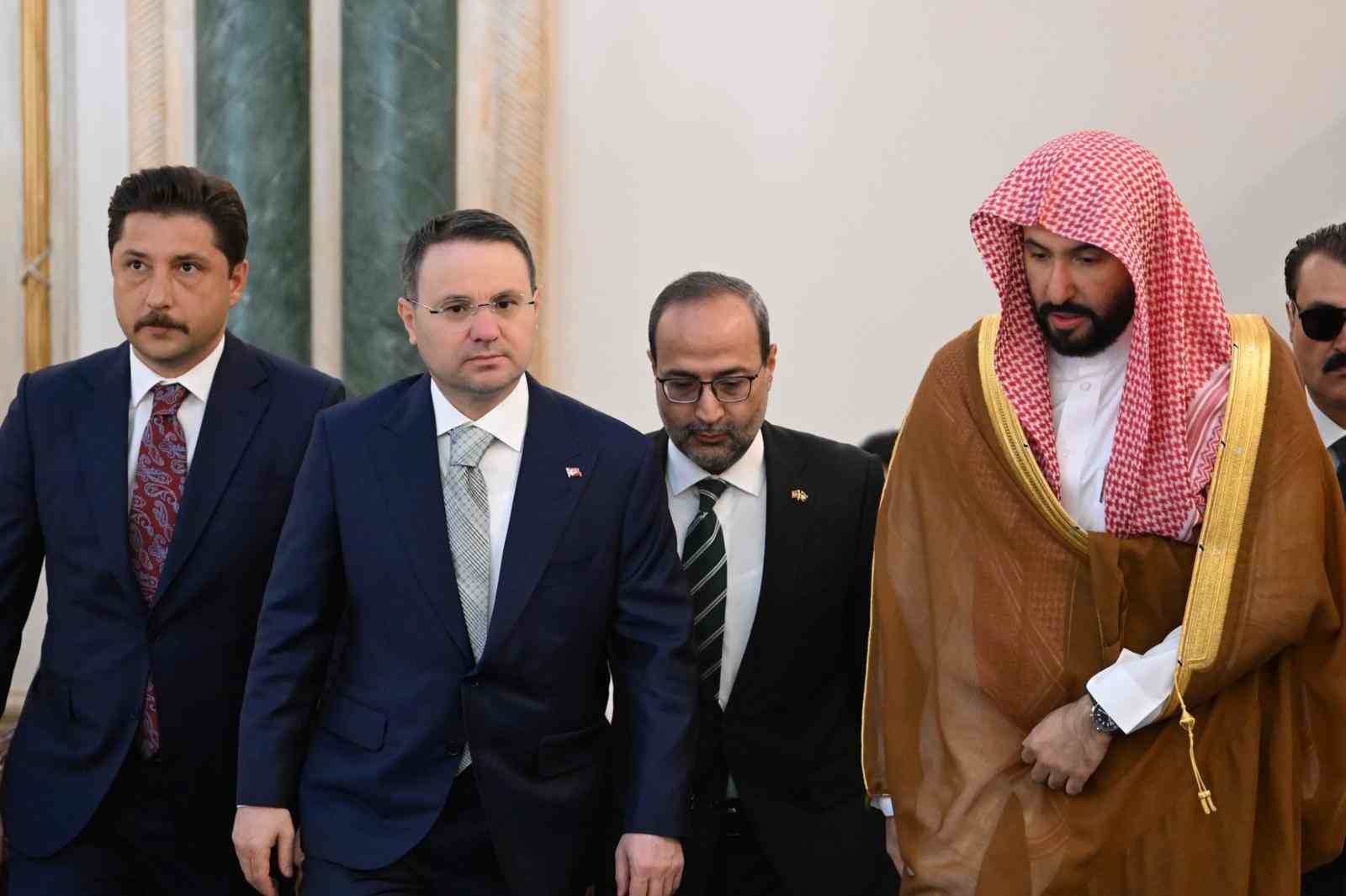 Adalet Bakanı Gürlek, Suudi mevkidaşı Al Smani ile bir araya geldi