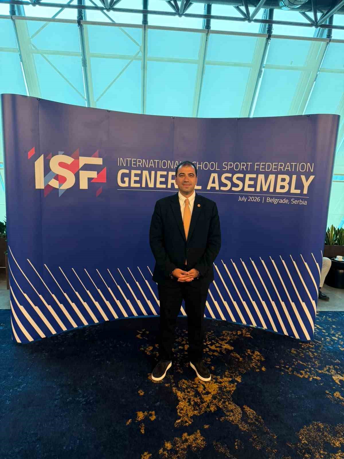Okul Sporları Daire Başkanı İlhan Demir, ISF yönetim kuruluna seçildi