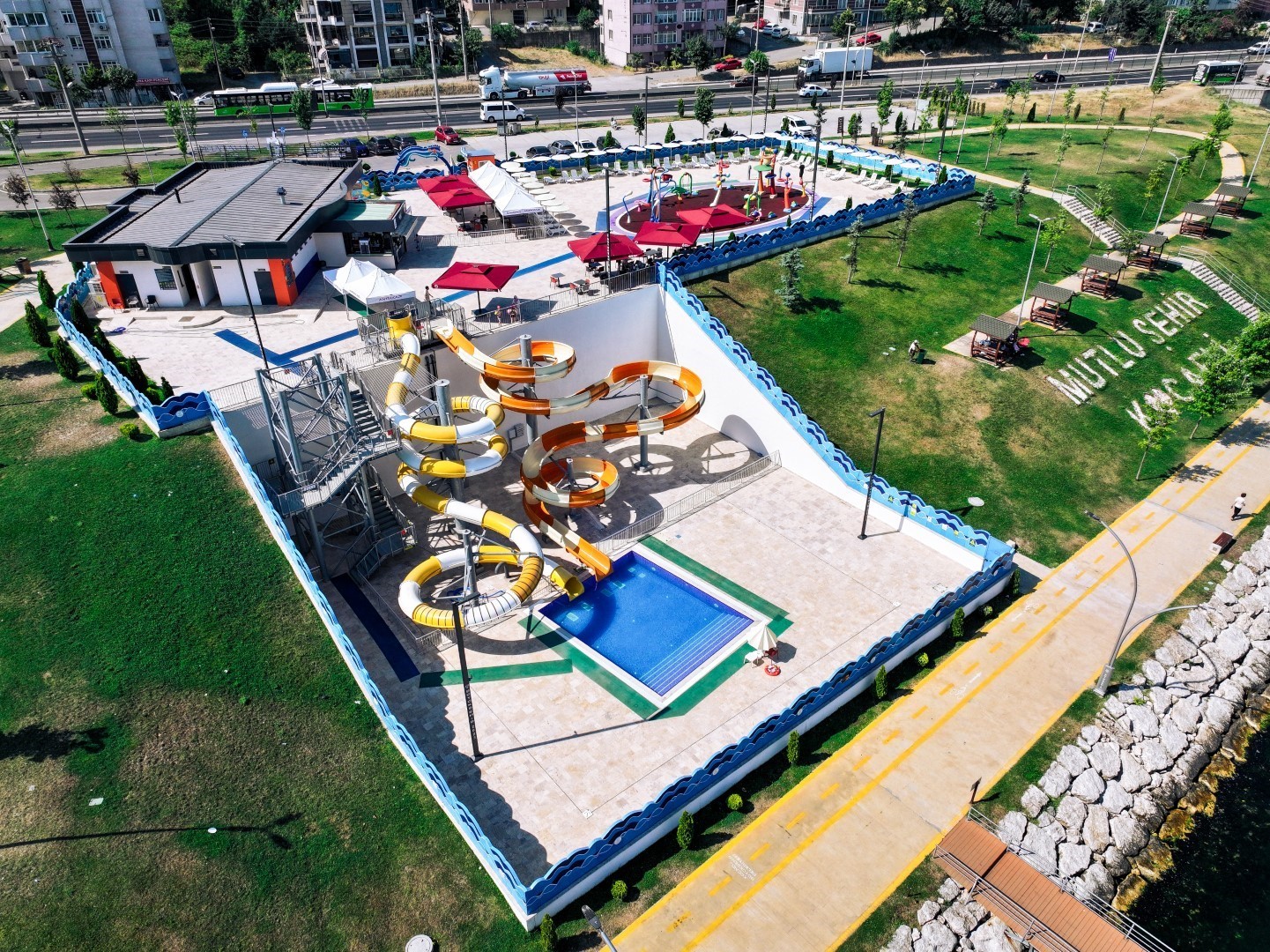 Çocukların yaz rotası Değirmendere Aquapark