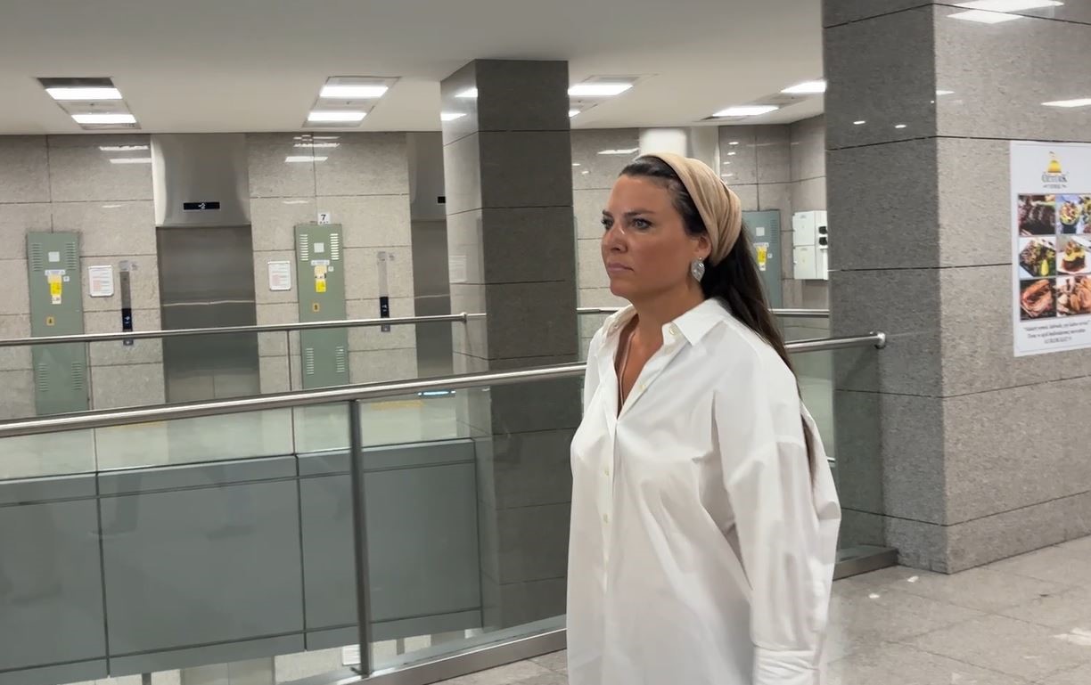 "Ahbaplar Suç Örgütü" soruşturmasında Ece Üner adliyeye geldi