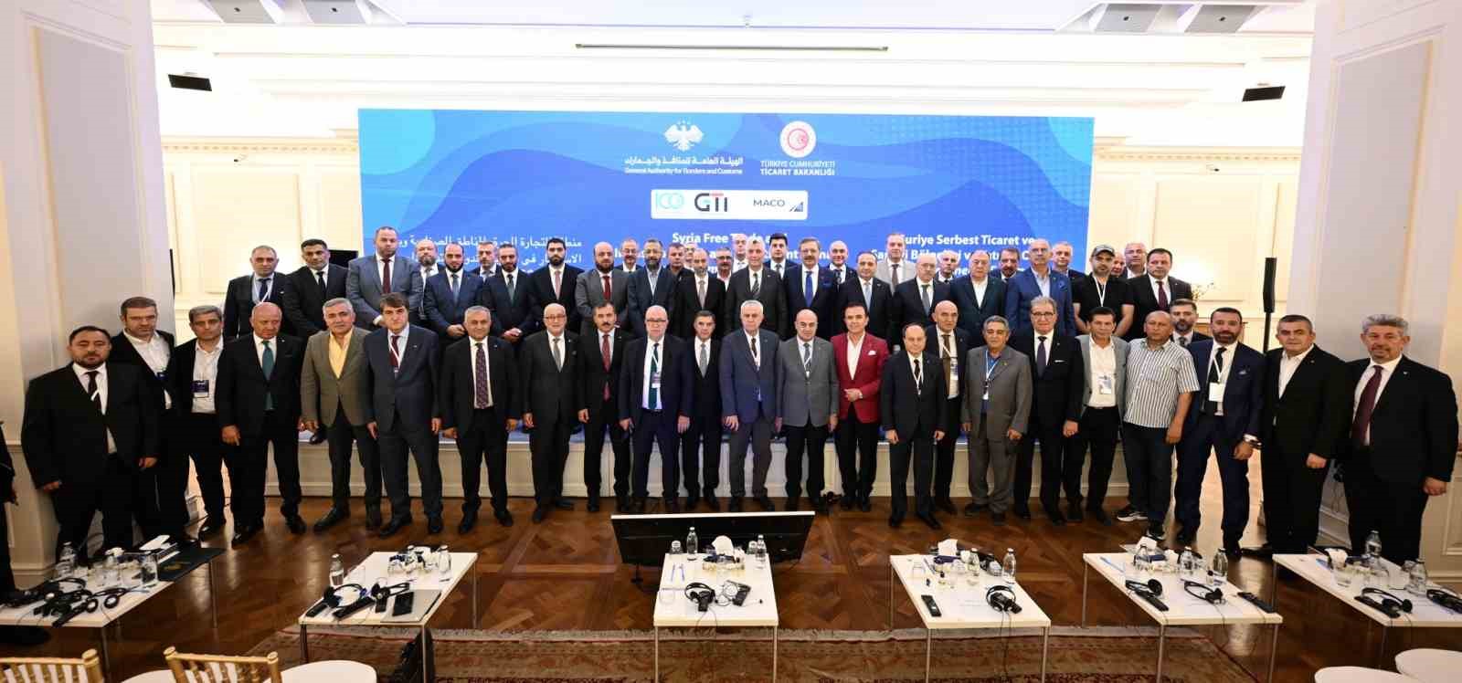 TOBB Başkanı Hisarcıklıoğlu: "Türkiye her zaman Suriye’nin en önemli ticaret ortaklarından birisi olmuştur"