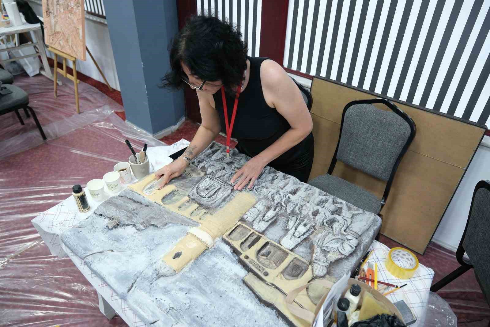 8. Uluslararası Sanat Çalıştayı Çorum’da başladı: 34 sanatçı Çorum’u tuvalleriyle anlatacak