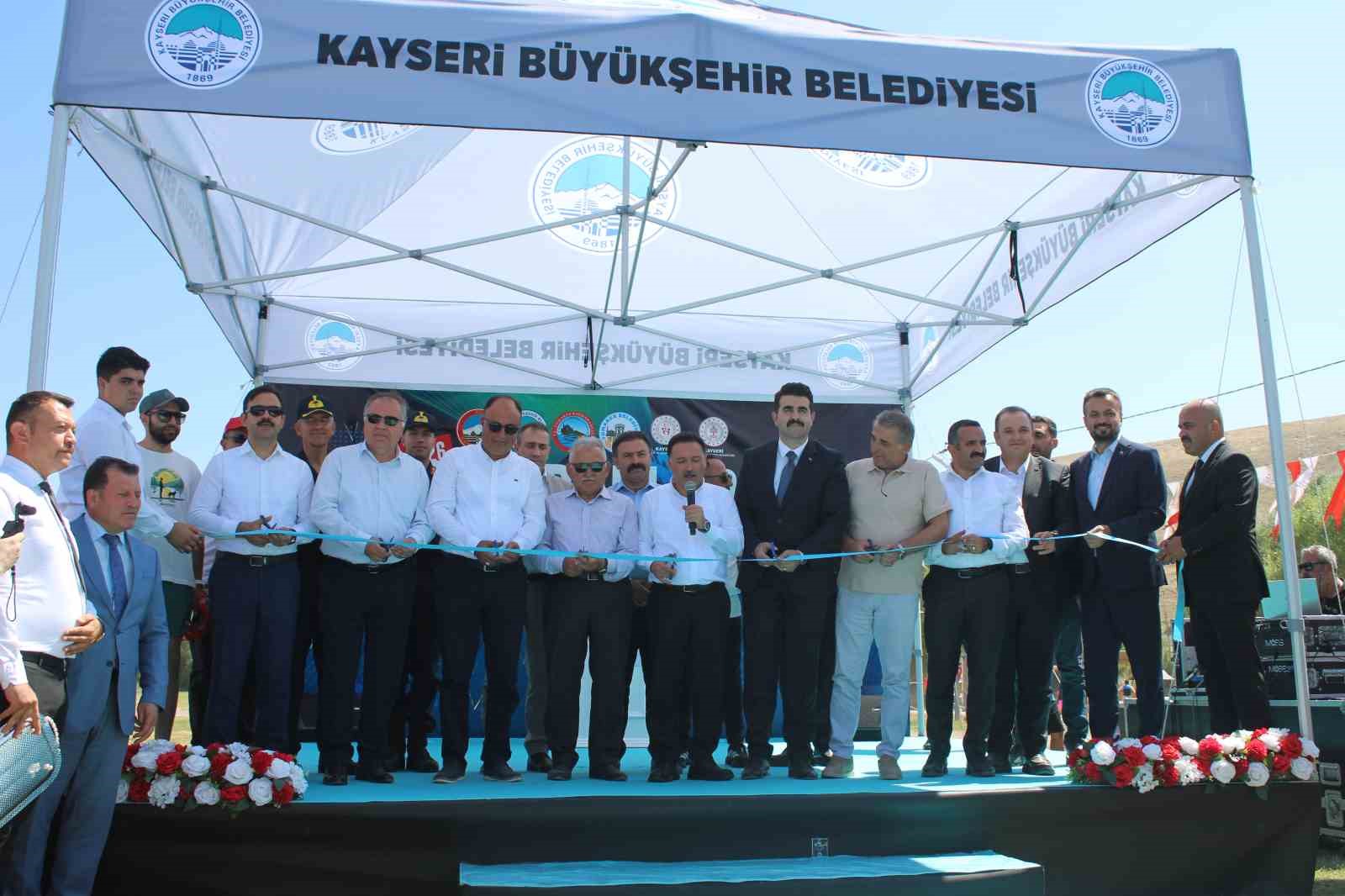 Kayseri’de 2026 su sporları sezonu açıldı