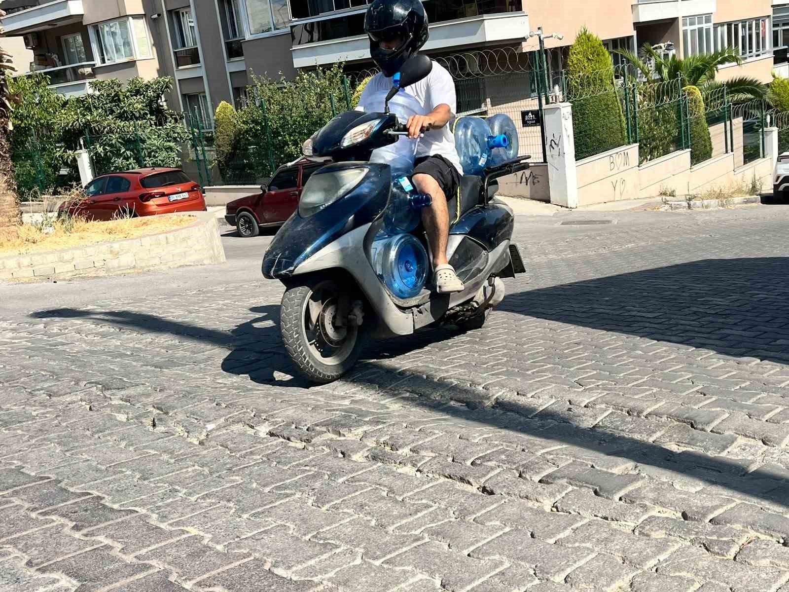 Motosikletliyi darbeden trafik magandası yakalandı, ceza yağdı